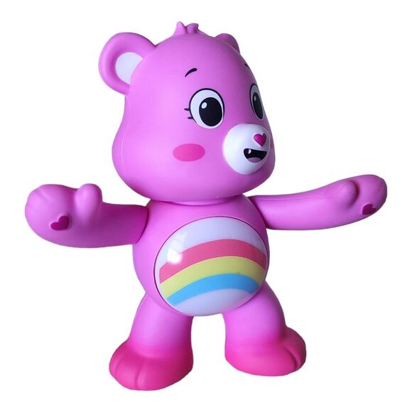 Interactive CARE BEARS CHEER BEAR PINK - Picture 6 of 8
